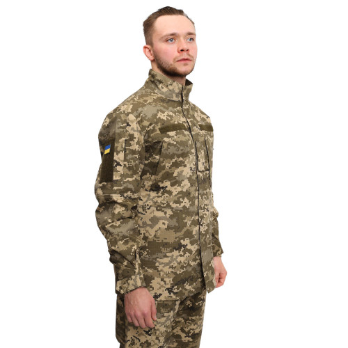 Робочий костюм з бавовняної або змішаної тканини з функціональними кишенями та посиленими деталями Робочий костюм з бавовняної або змішаної тканини з функціональними кишенями та посиленими деталями